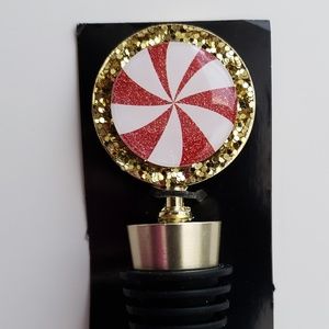 GLITTER CANDYLAND WINE STOPPER